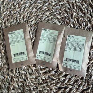 NWT Set of 3 Le Labo Fragrance Eau de Parfum Perfume Samples 0.75 ml